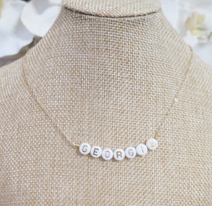 Georgie Personalized Name Necklace
