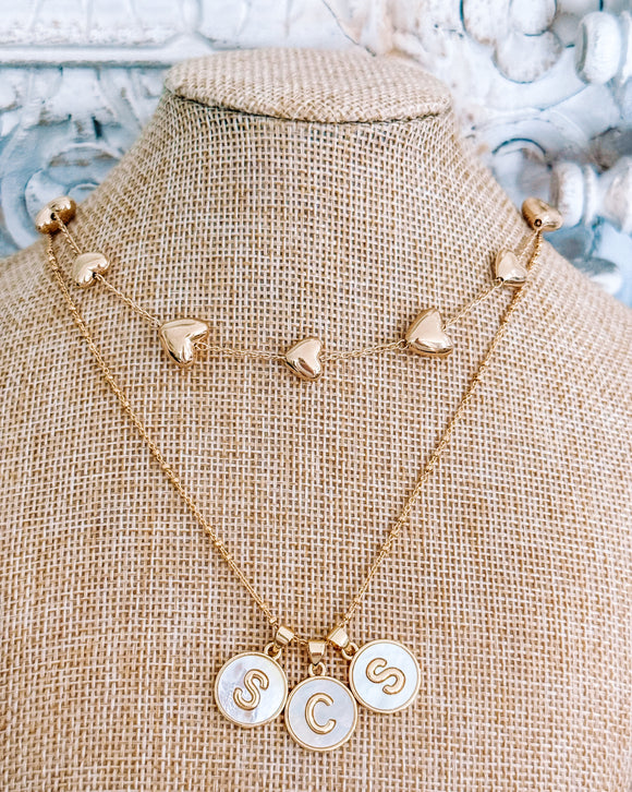 Bubble Heart Necklace