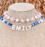 “Emily” Rainbow Name Necklace