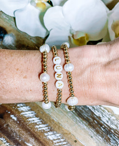 Name Bracelet Set of 3
