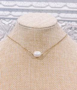Classic Kichu: Baroque Pearl Adjustable Choker