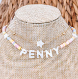 “Emily” Rainbow Name Necklace