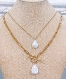 Classic Baroque Pearl Necklace