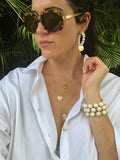 White Turquoise Bracelet