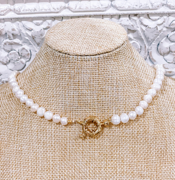 Alicia Fresh Water Pearl Nekclace