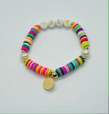 Personalized Rainbow Bracelets