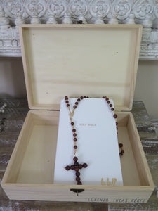 Wood Rosary