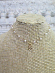 Virgin Mary "Milagrosa" Necklace