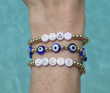 Name Stackable Bracelet