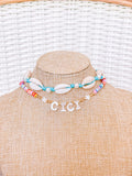 “Cici” Rainbow Name Necklace
