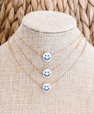 “Don’t Worry, Be Happy” Smiley Face Necklace