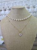 Z Small Pearl Necklace