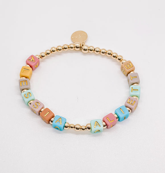 Colorful Name Bracelet