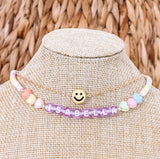 “Don’t Worry, Be Happy” Smiley Face Necklace