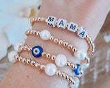Feel Inspired Word Block Bracelets