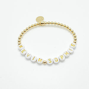 Name Stackable Bracelet