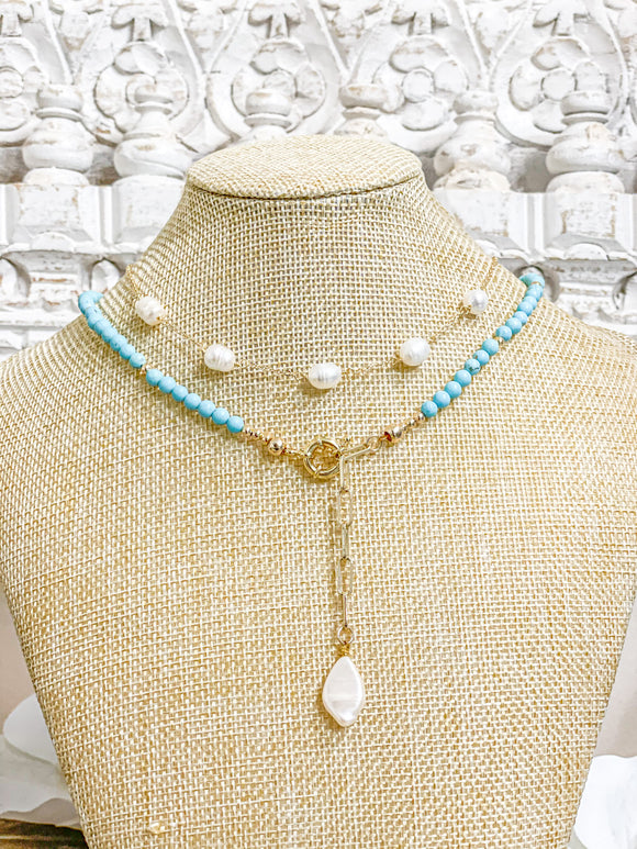 Carolina Turquoise Versatile Necklace