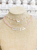 Camila Rose Quartz Necklace
