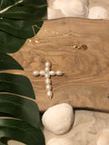 Ile Fresh Water Pearl Cross