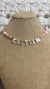 “Emily” Rainbow Name Necklace