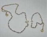 Let There Be Light Cross Necklace & Bracelet s