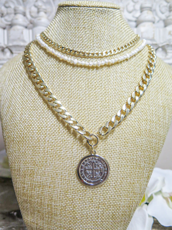 Cuban Chain with Coin