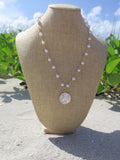 “Elena” Angel Necklace in Large